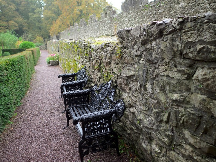 20171015 Blarney Castle Poison Garden Chairs